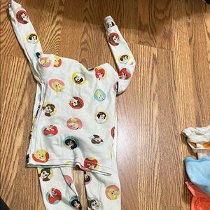 Disney Princess Long Sleeve Pajama Set - Multicolor